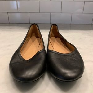 Madewell Reid Black Ballet Flats